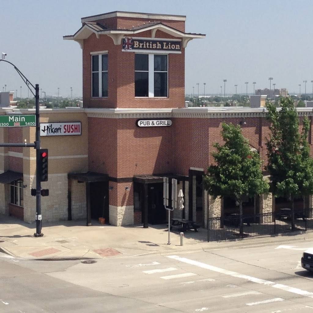 The British Lion Pub | restaurant | 5454 Main St #123, Frisco, TX 75033, USA | 2146185025 OR +1 214-618-5025