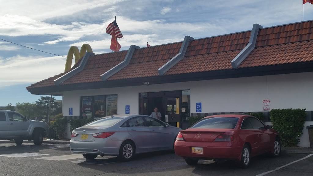 McDonalds | cafe | 5900 Menaul Blvd NE, Albuquerque, NM 87110, USA | 5058843517 OR +1 505-884-3517
