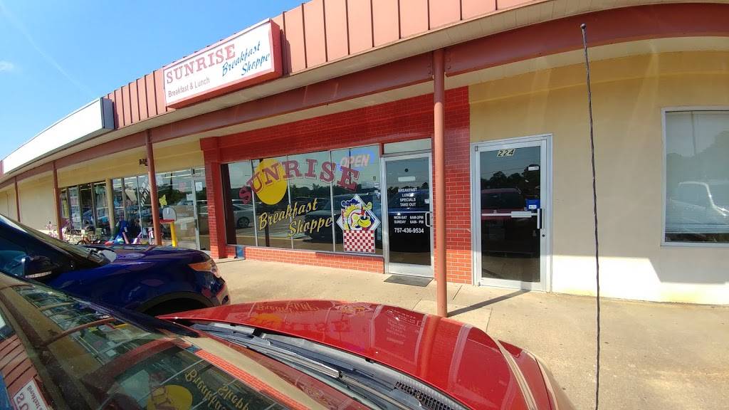 Sunrise Breakfast Shoppe | restaurant | 222 N Battlefield Blvd, Chesapeake, VA 23320, USA | 7574369534 OR +1 757-436-9534
