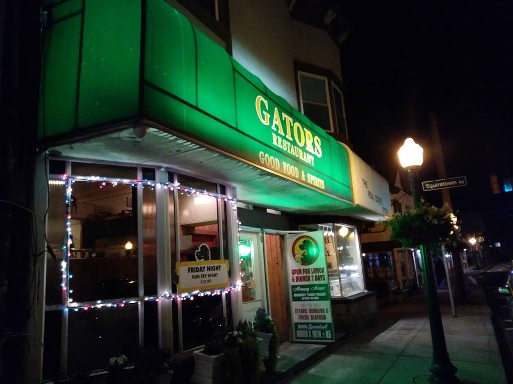 Gators | restaurant | 6 W Montauk Hwy, Hampton Bays, NY 11946, USA | 6317284100 OR +1 631-728-4100