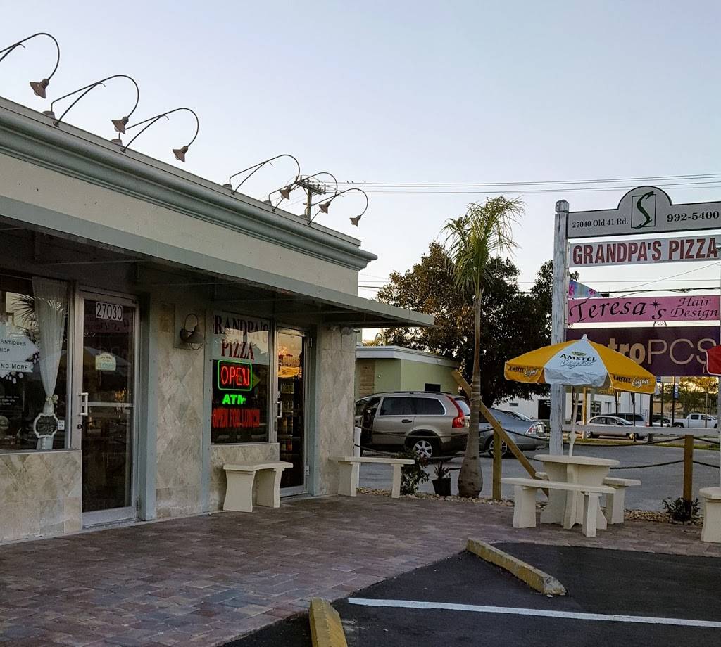 Grandpas Pizza | restaurant | 27030 Old 41 Rd, Bonita Springs, FL 34135, USA | 2399927119 OR +1 239-992-7119