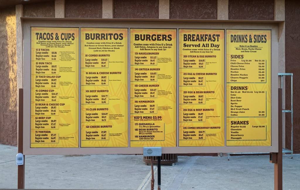 Naugles Tacos & Burgers | restaurant | 12120 Beach Blvd, Stanton, CA 90680, USA | 5624844423 OR +1 562-484-4423