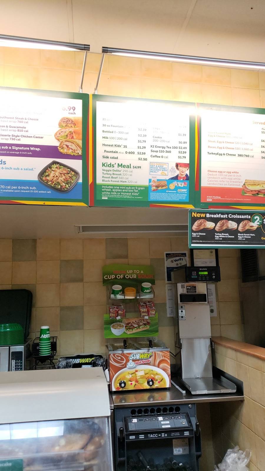 Subway | restaurant | 1042 E Ave. J, Lancaster, CA 93535, USA | 6619498567 OR +1 661-949-8567