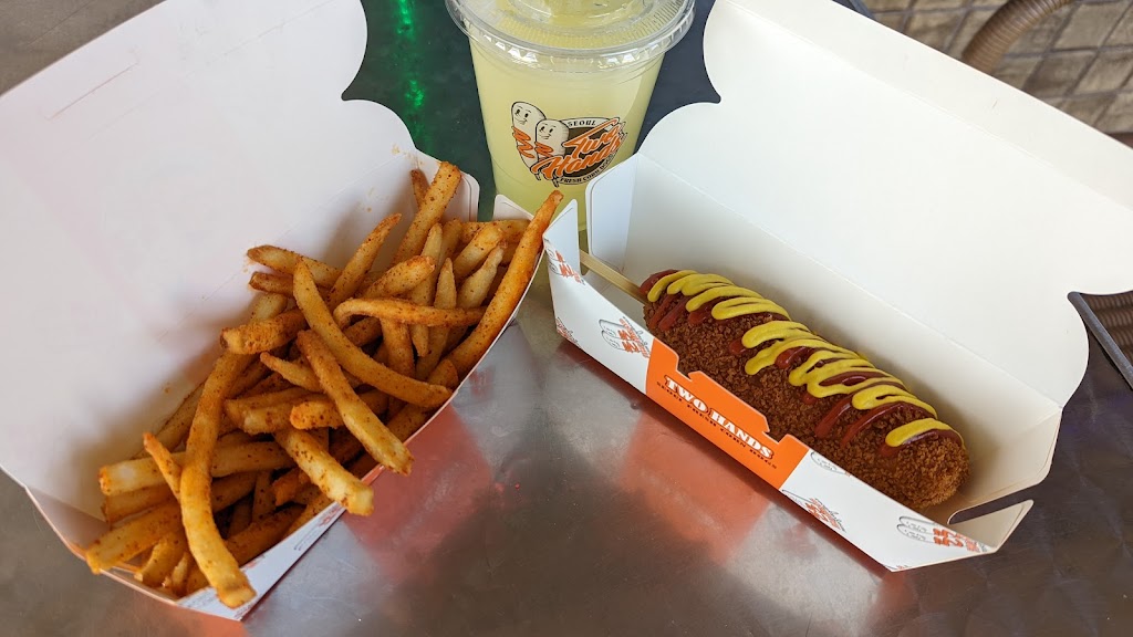 Two Hands Corn Dog Convoy | restaurant | 3860 Convoy St Suite 100, San Diego, CA 92111, USA | 8587374234 OR +1 858-737-4234