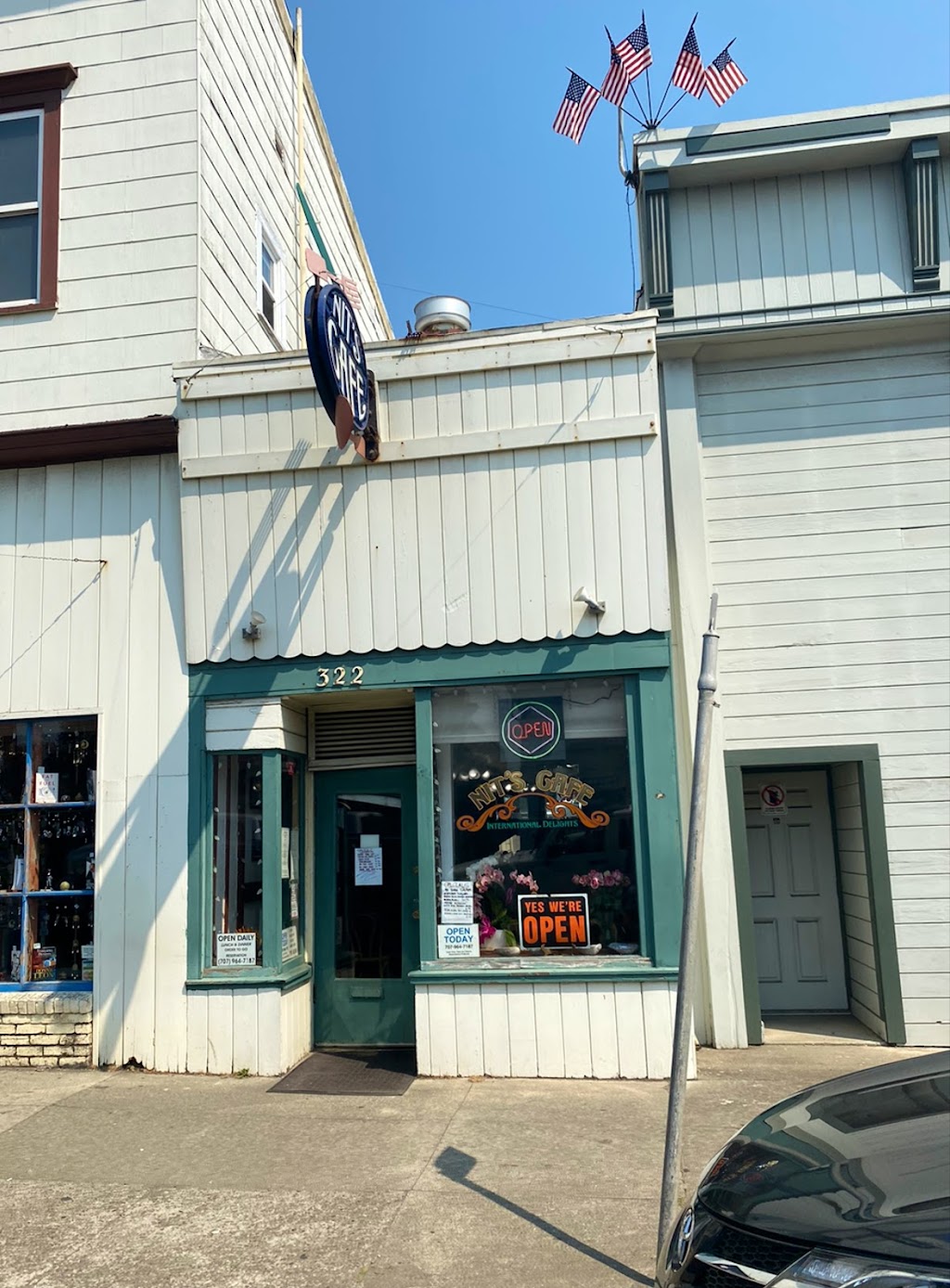 Nits Cafe | restaurant | 322 N Main St, Fort Bragg, CA 95437, USA | 7079647187 OR +1 707-964-7187