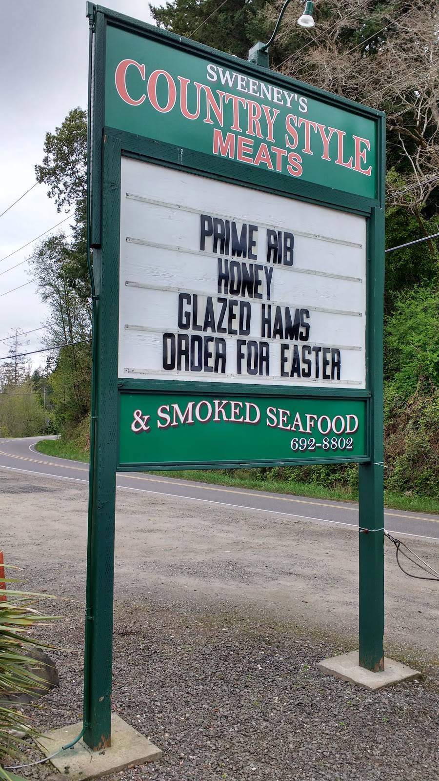 Sweeneys Country Style Meats & Seafood | restaurant | 9690 Brownsville Hwy NE, Bremerton, WA 98311, USA | 3606928802 OR +1 360-692-8802