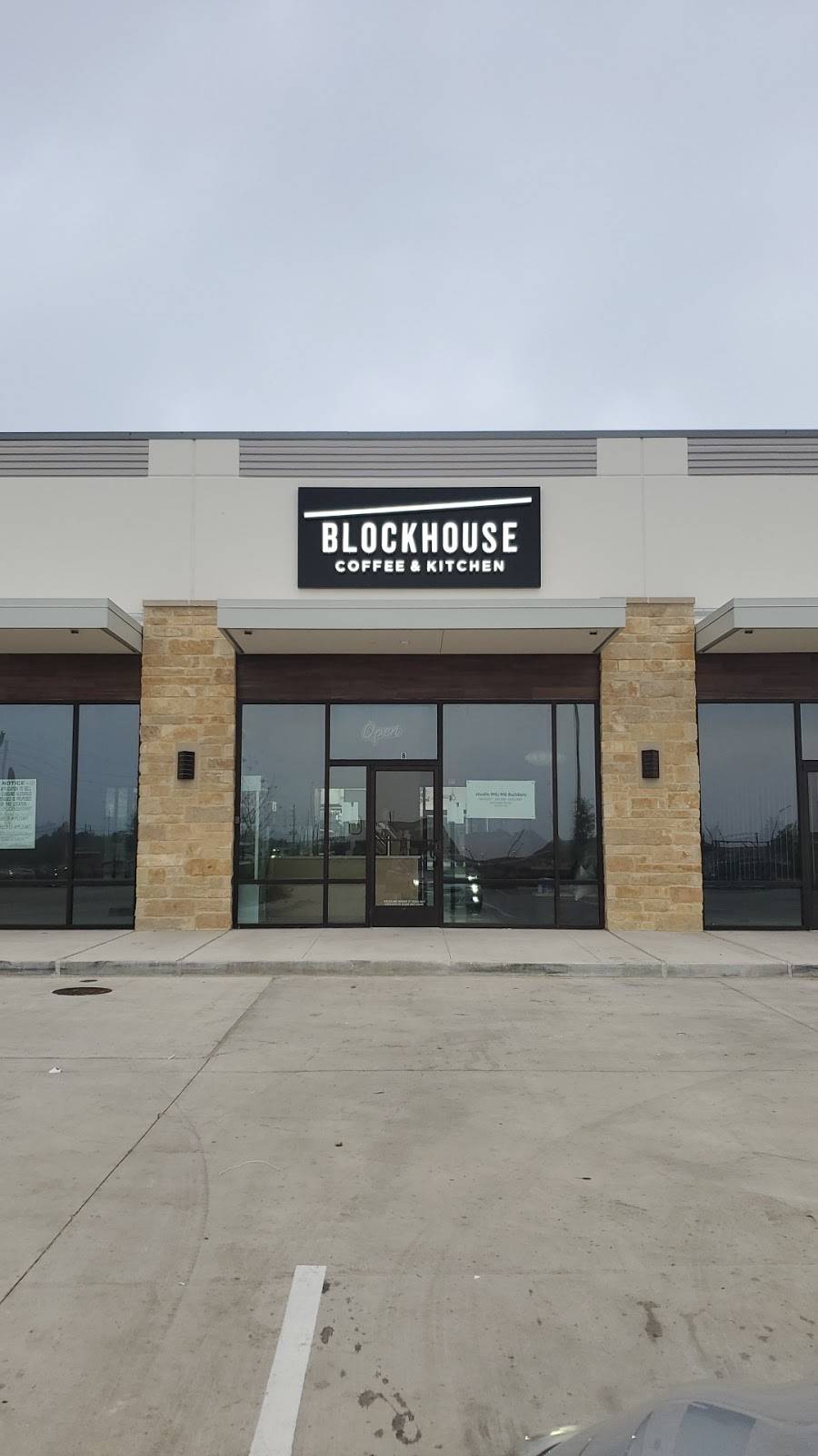 Blockhouse Coffee & Kitchen | restaurant | 9910 Gaston Rd Suite 170, Katy, TX 77494, USA | 3462785535 OR +1 346-278-5535