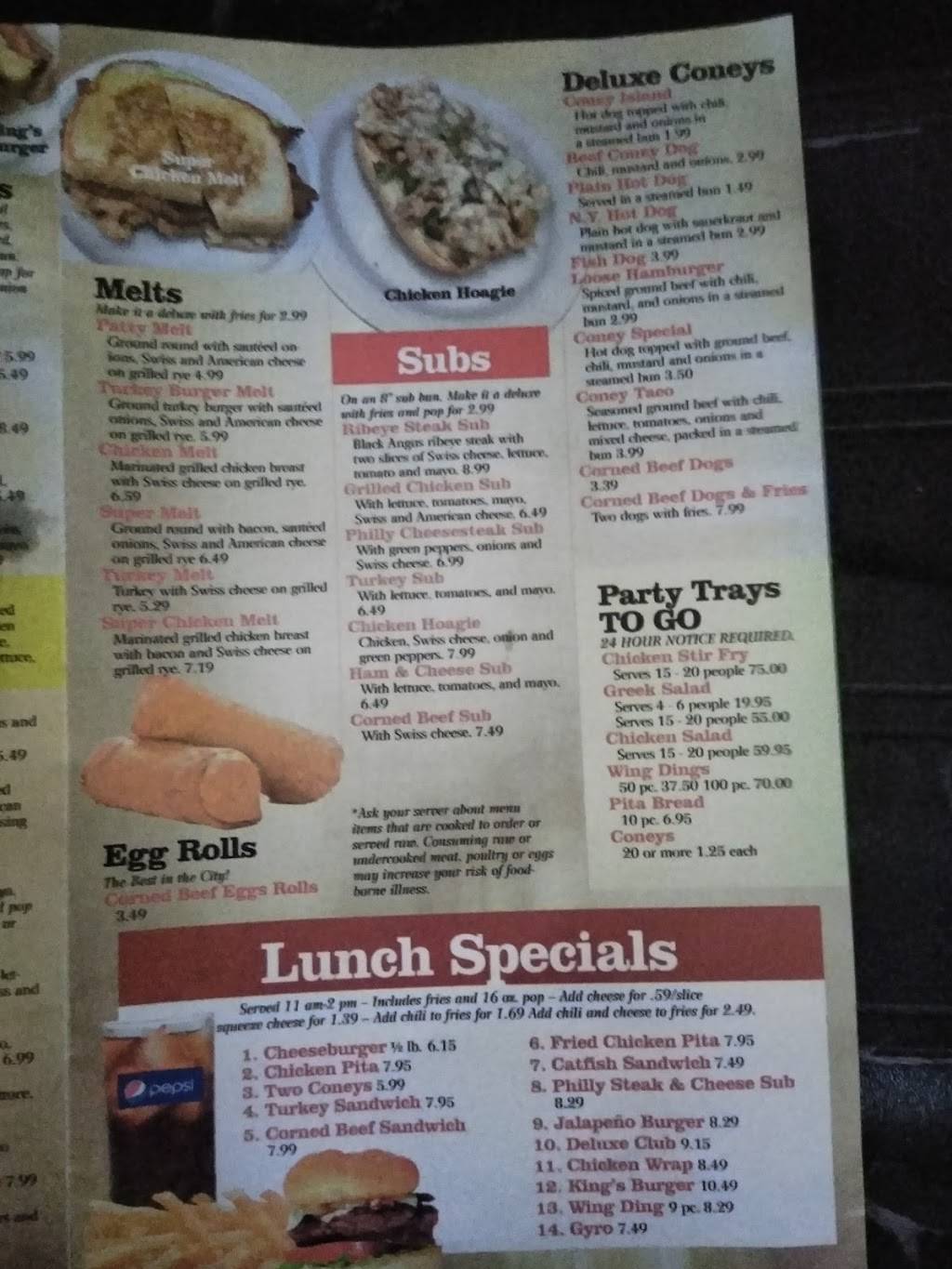 Deluxe Coney Island | restaurant | 2923 Seven Mile E, Detroit, MI 48234, USA | 3133681700 OR +1 313-368-1700