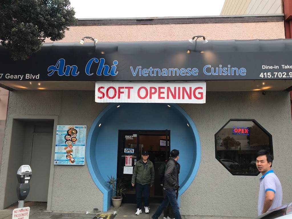 An Chi Restaurant #2 | restaurant | 5827 Geary Blvd, San Francisco, CA 94121, USA | 4157029986 OR +1 415-702-9986
