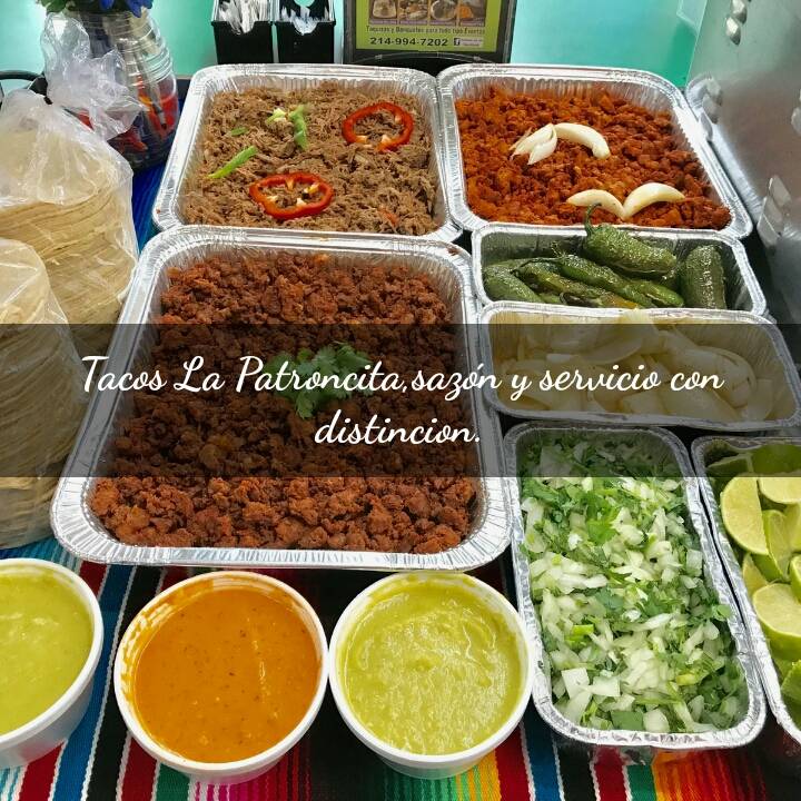 Tacos la Patroncita | restaurant | 2332 Rock Island Rd, Irving, TX 75060, USA | 2149947202 OR +1 214-994-7202