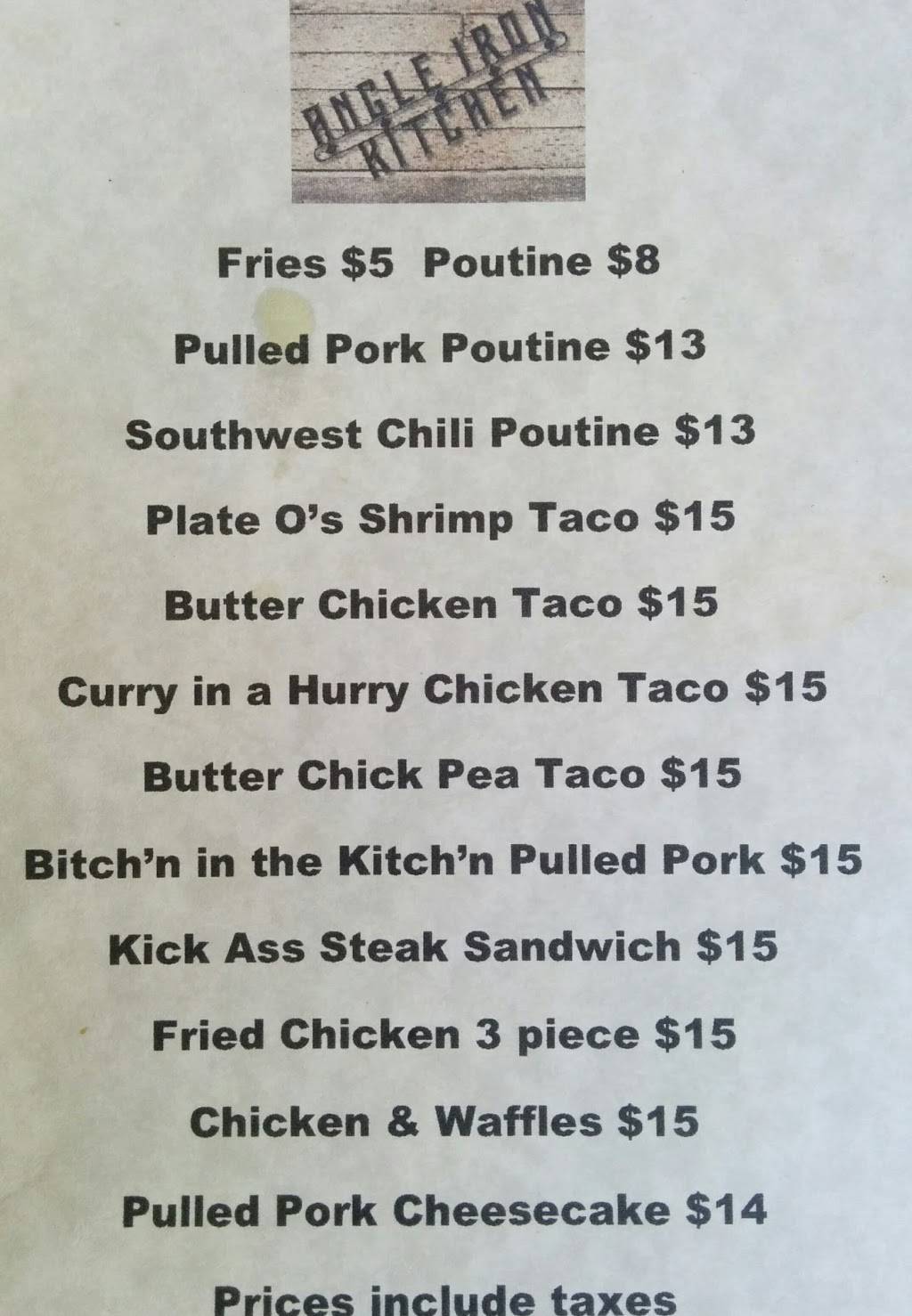 Angle Iron Kitchen | cafe | 15 Charlotte St, Lakefield, ON K0L 2H0, Canada | 7058750428 OR +1 705-875-0428