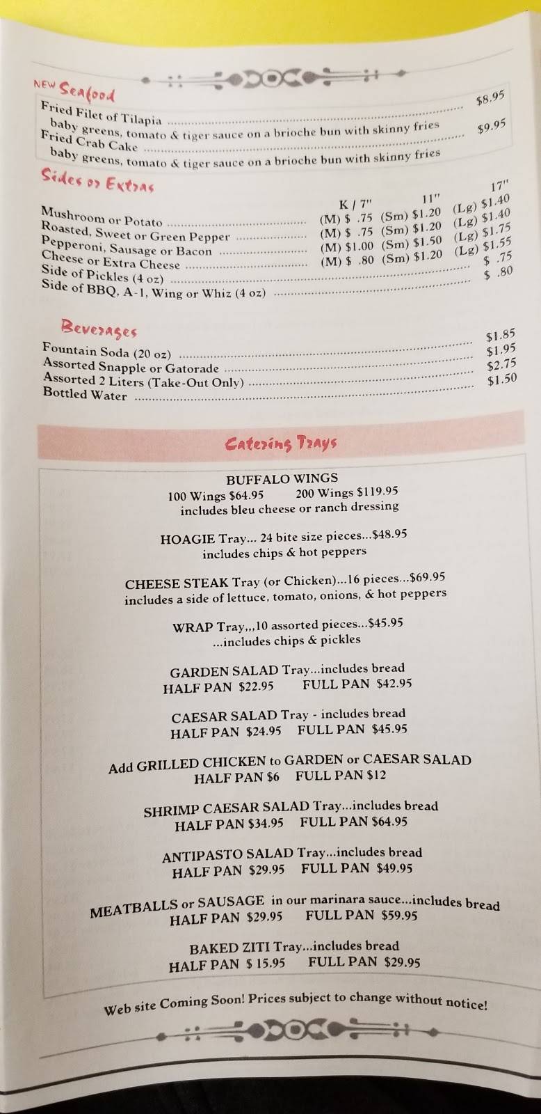 Gaetanos Steaks & Subs | restaurant | 3131 NJ-38, Mt Laurel, NJ 08054, USA | 8562342255 OR +1 856-234-2255