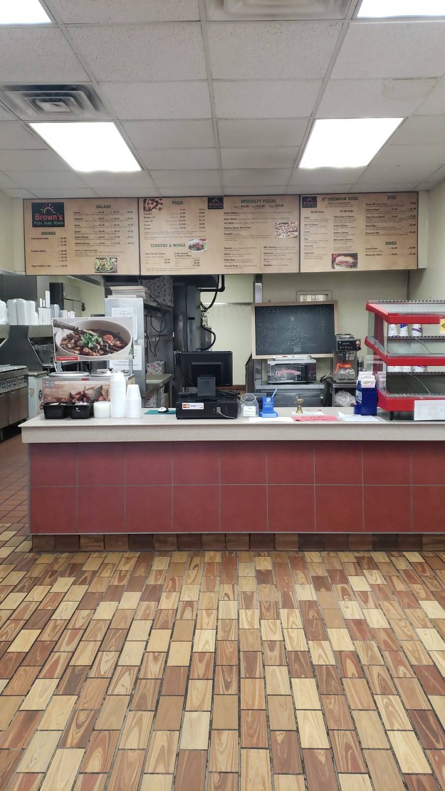 Brown’s Pizza and Subs | restaurant | 2010 Black River St, Deckerville, MI 48427, USA | 8103760022 OR +1 810-376-0022