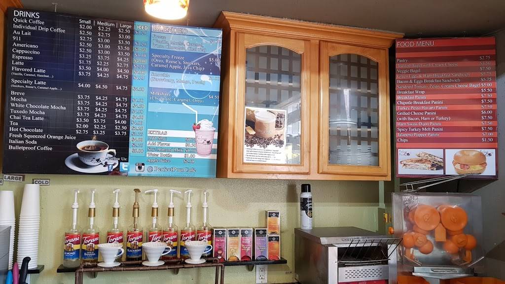 Perfect Pour Cafe | cafe | 188 Clarendon Rd, Pacifica, CA 94044, USA | 6503557687 OR +1 650-355-7687