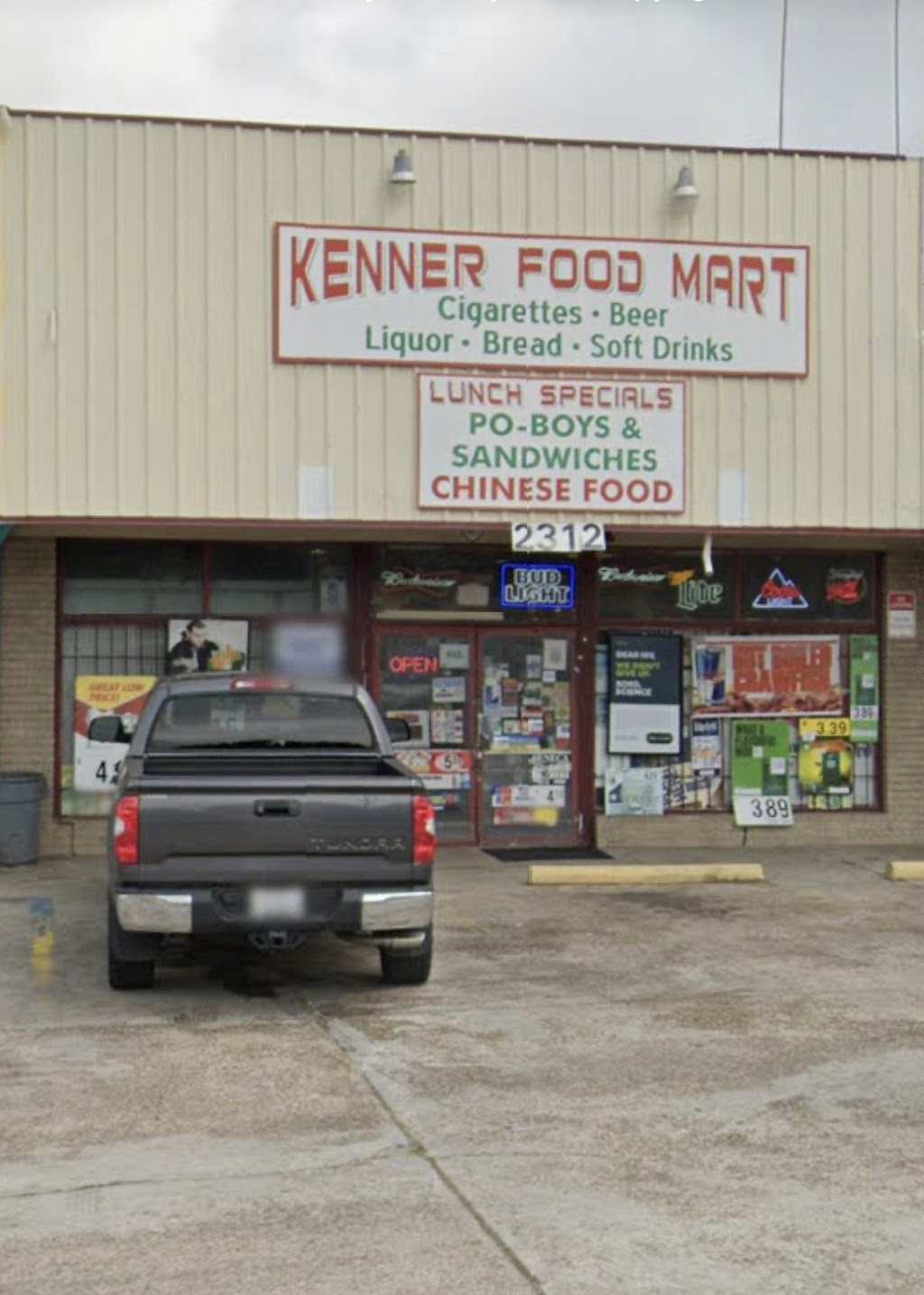 Kenner Food Mart | meal takeaway | 1700 Barataria Blvd, Marrero, LA 70072, USA | 5043475784 OR +1 504-347-5784
