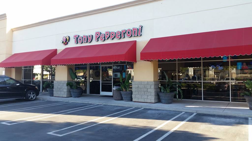 Tony Pepperoni Pizzeria | restaurant | 27822 Aliso Creek Rd #100, Aliso Viejo, CA 92656, USA | 9493499000 OR +1 949-349-9000