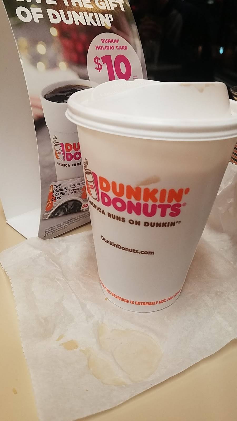 Dunkin | cafe | 250 Main St, New Paltz, NY 12561, USA | 8452550505 OR +1 845-255-0505