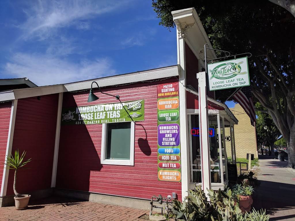 Zama Tea and Kombucha | cafe | 434 El Camino Real, Tustin, CA 92780, USA | 7148843449 OR +1 714-884-3449