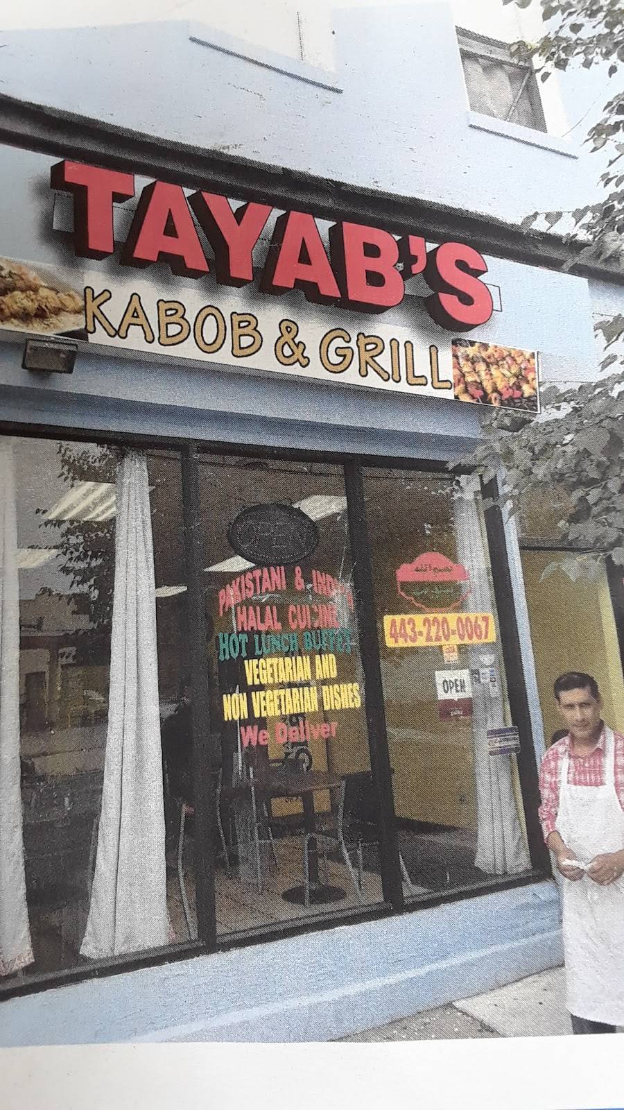 Tayab Kaboab & Grill | restaurant | 5926, 2018 N Charles St, Baltimore, MD 21218, USA | 4439619443 OR +1 443-961-9443