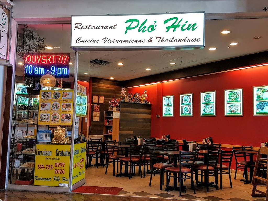 Pho Hin Restaurant | restaurant | 4130 Rue Jean-Talon, Montréal, QC H1S 2V4, Canada | 5147230999 OR +1 514-723-0999