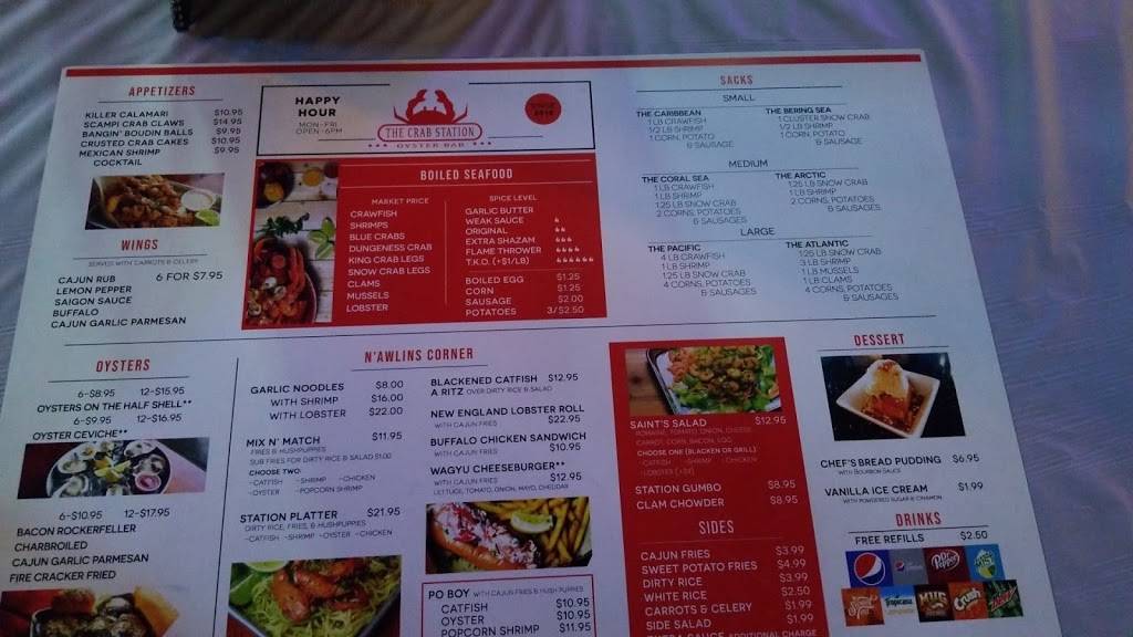 The Crab Station - El Paso | restaurant | 6450 N Desert Blvd c104, El Paso, TX 79912, USA | 9152496411 OR +1 915-249-6411