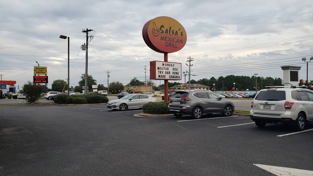 Salsas Mexican Grill | meal takeaway | 738 Russell Pkwy Space 70, Warner Robins, GA 31088, USA | 4783288184 OR +1 478-328-8184