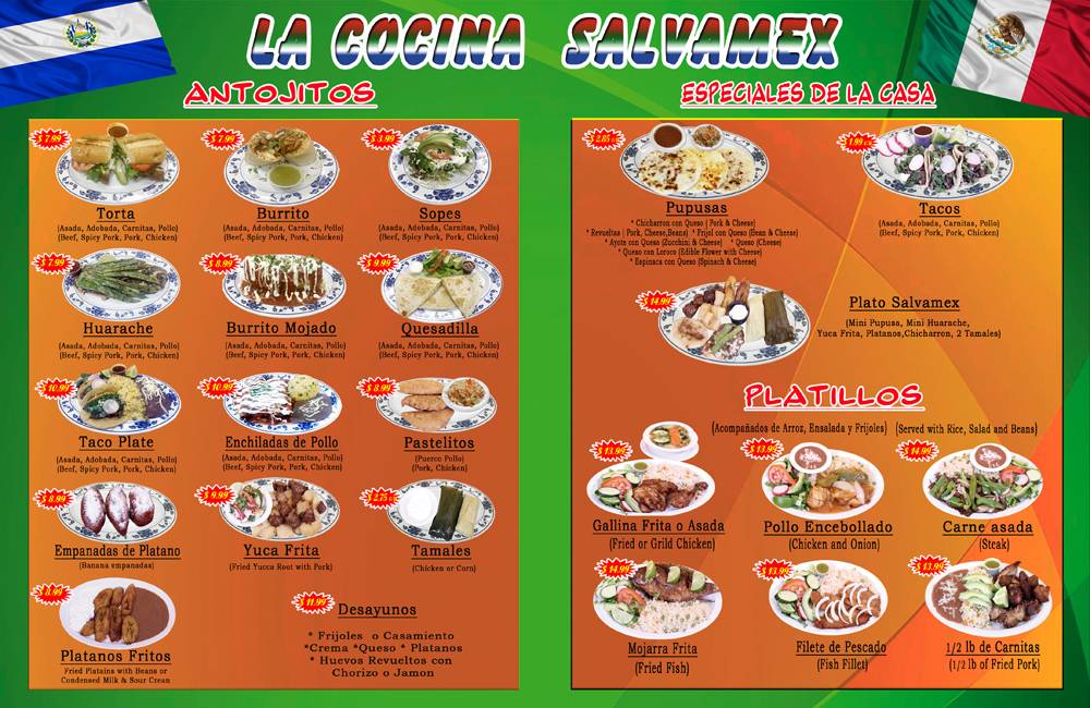 SalvaMex | restaurant | 14400 Ambaum Blvd SW suite e, Burien, WA 98166, USA | 2064534534 OR +1 206-453-4534