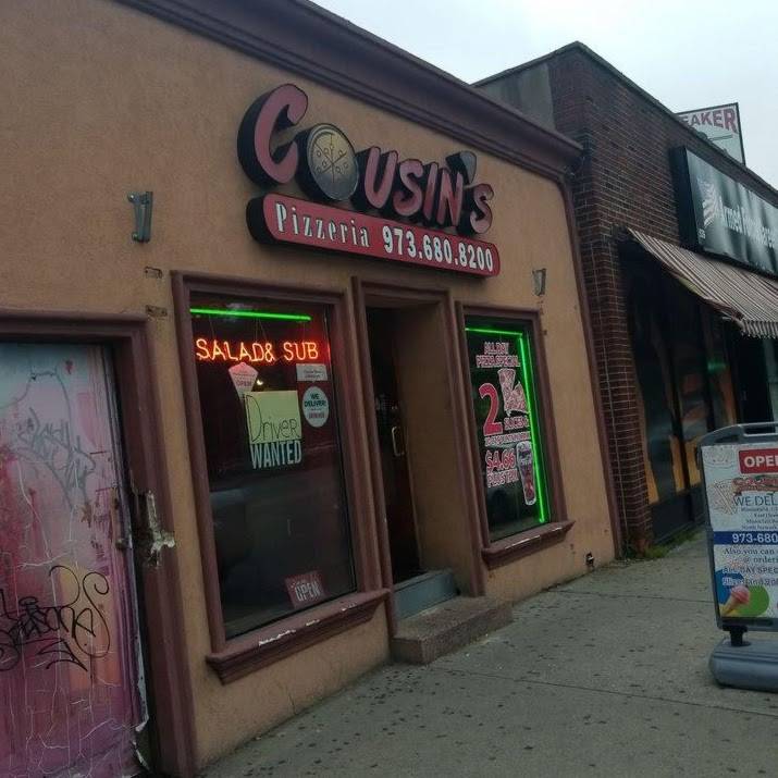 Cousins Pizza & Restaurant | restaurant | 543 Bloomfield Ave, Bloomfield, NJ 07003, USA | 9736808200 OR +1 973-680-8200