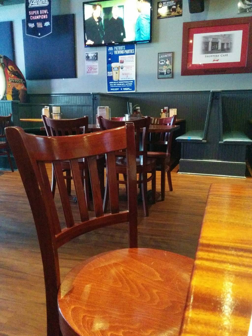 Shoppers Cafe | restaurant | 731 Moody St, Waltham, MA 02453, USA | 7818931180 OR +1 781-893-1180