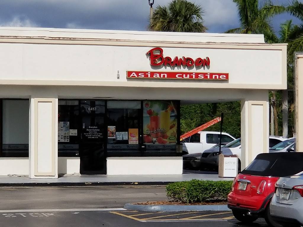 Brandon Asian Cuisine | restaurant | USA Carriage Hills Plaza, 6417 Stirling Rd, Davie, FL 33314, USA | 9549085153 OR +1 954-908-5153