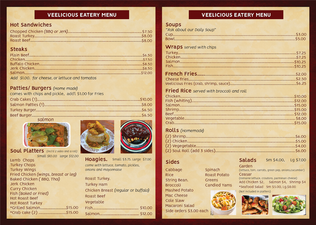 Veelicious Eatery | restaurant | 5147 Germantown Ave, Philadelphia, PA 19144, USA | 2158443663 OR +1 215-844-3663