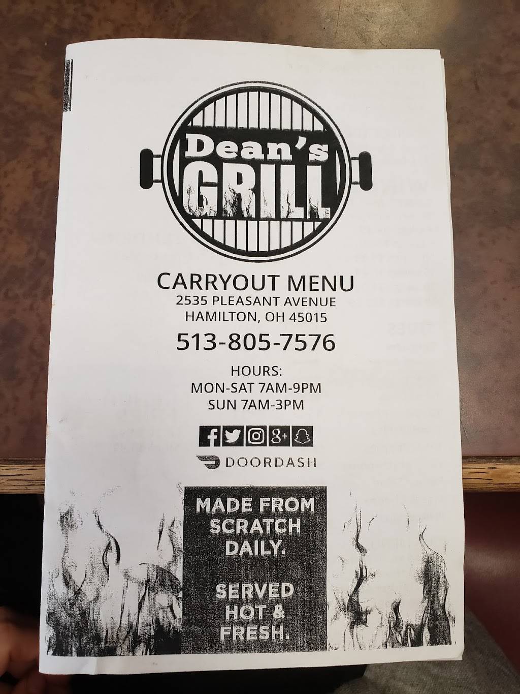 Deans Fish and Chicken | restaurant | 2535 Pleasant Ave, Hamilton, OH 45015, USA | 5138057576 OR +1 513-805-7576