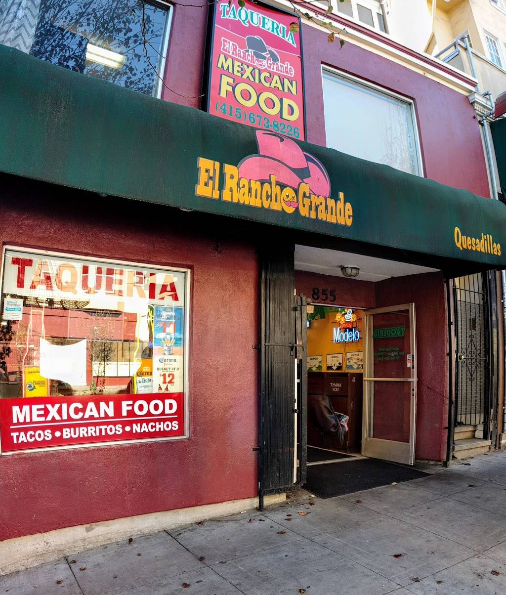 El Rancho Grande | restaurant | 855 Divisadero St, San Francisco, CA 94117, USA | 4156738226 OR +1 415-673-8226