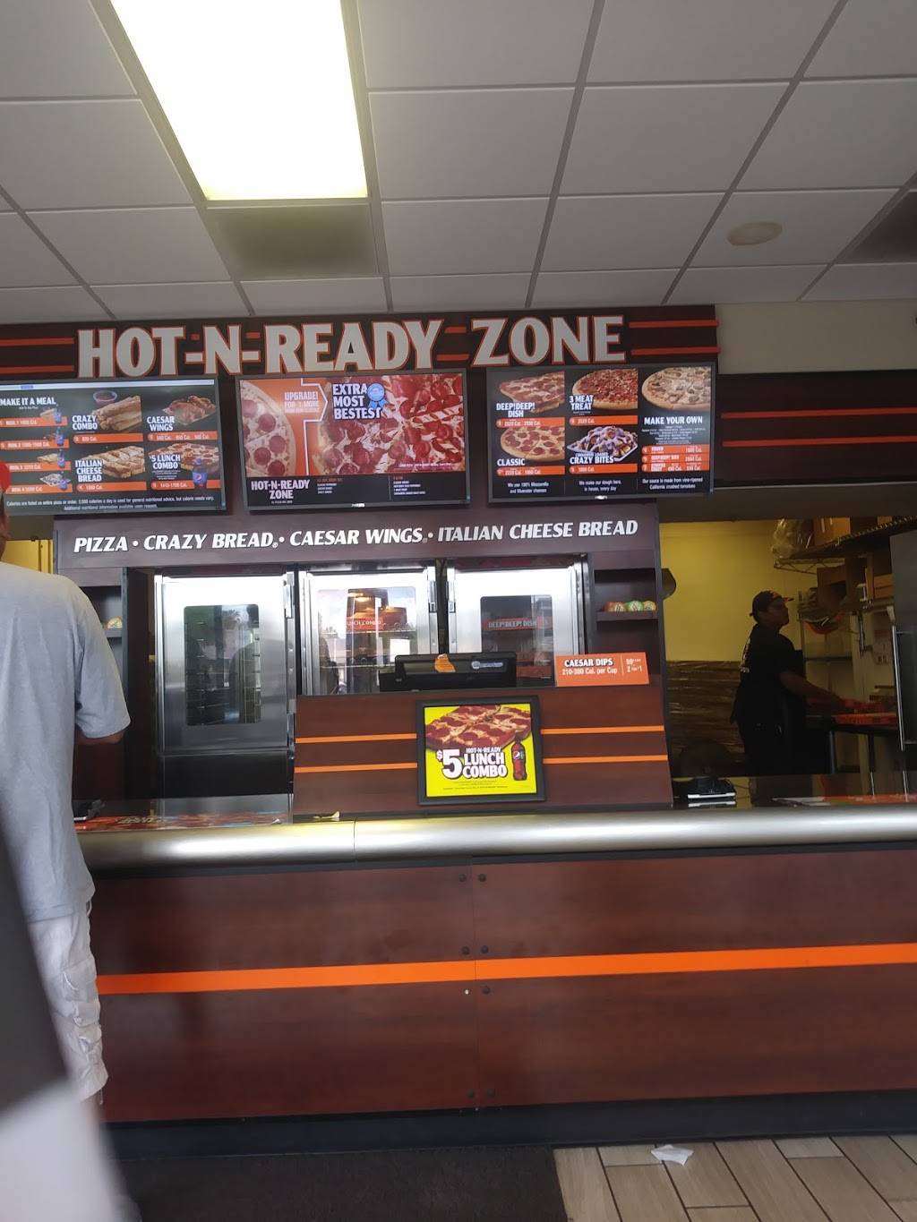 Little Caesars Pizza | meal takeaway | 2430 Marconi Ave, Sacramento, CA 95821, USA | 9169739813 OR +1 916-973-9813