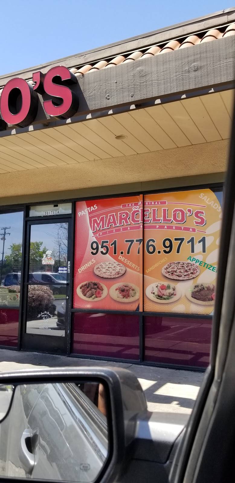 Marcellos Pizza & Pasta | restaurant | 17024 Van Buren Boulevard Ste. A, Riverside, CA 92504, USA | 9517769711 OR +1 951-776-9711