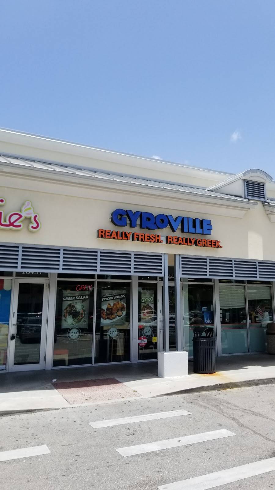 Gyroville | restaurant | 18441 NW 67th Ave, Hialeah, FL 33015, USA | 3053288904 OR +1 305-328-8904