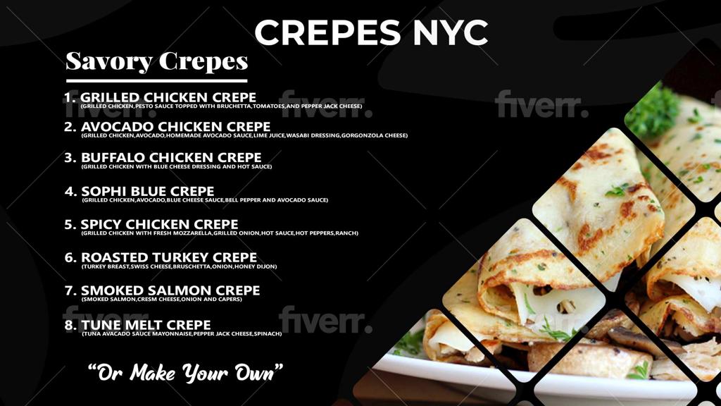 Crepes NYC | cafe | 200 Baychester Ave, Bronx, NY 10475, USA | 5182903075 OR +1 518-290-3075