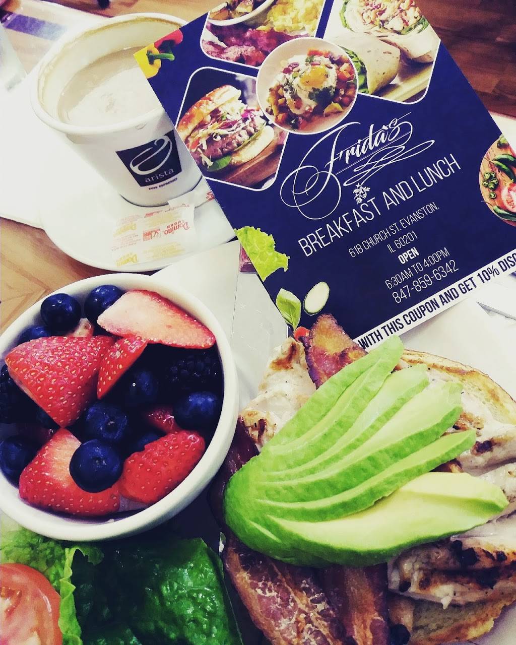 Fridas Breakfast and Lunch | restaurant | 618 Church St, Evanston, IL 60201, USA | 8478596342 OR +1 847-859-6342
