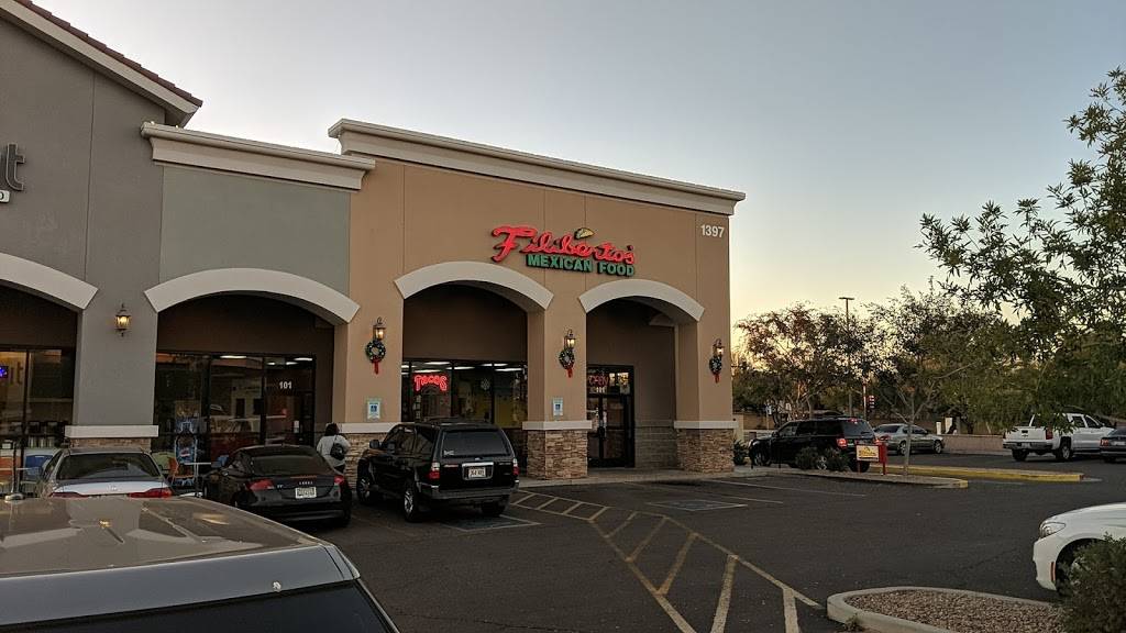 Filibertos Mexican Food | restaurant | 1397 E Williams Field Rd #101, Gilbert, AZ 85295, USA | 4807268696 OR +1 480-726-8696