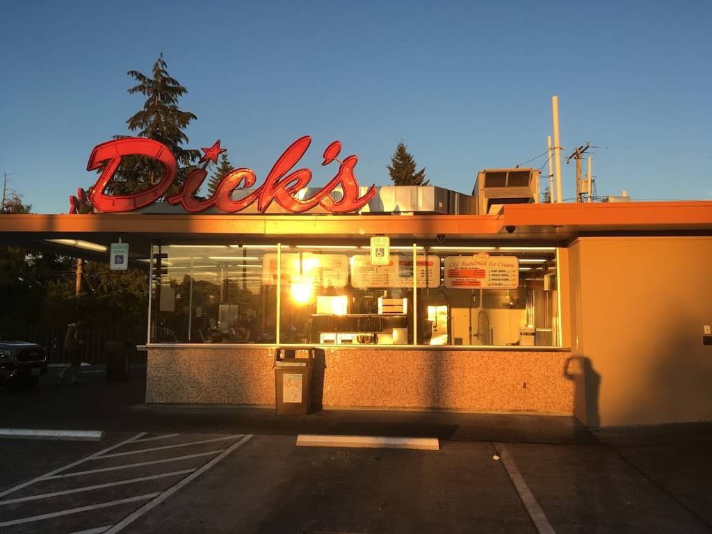 Dicks Drive-In | restaurant | 9208 Holman Rd NW, Seattle, WA 98117, USA | 2067835233 OR +1 206-783-5233