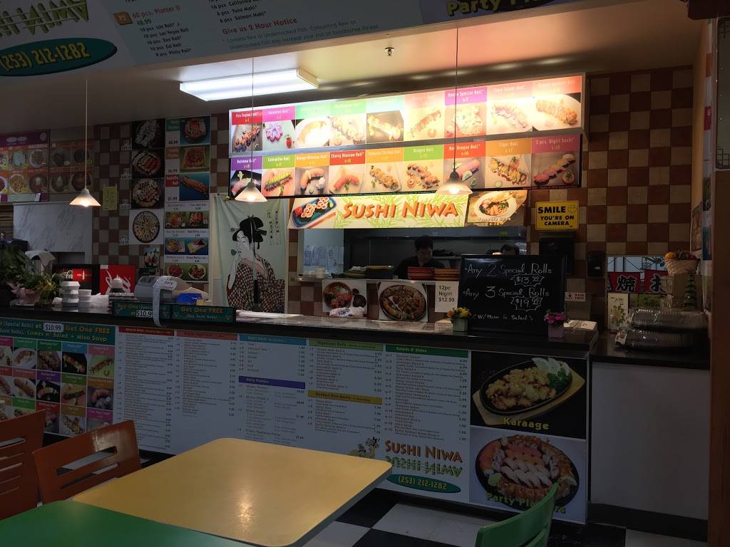 Sushi Niwa | restaurant | 9701 S Tacoma Way, Lakewood, WA 98499, USA | 2532121282 OR +1 253-212-1282