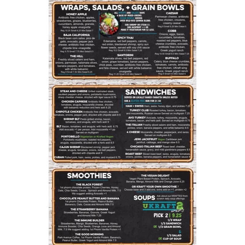 UKRAFT Cafe & Catering — Downtown, City Garden | restaurant | 701 Market St Suite P1, St. Louis, MO 63101, USA | 3143764352 OR +1 314-376-4352