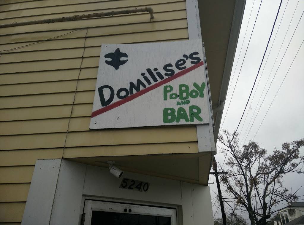 Domilises Po-Boy & Bar | restaurant | 5240 Annunciation St, New Orleans, LA 70115, USA | 5048999126 OR +1 504-899-9126