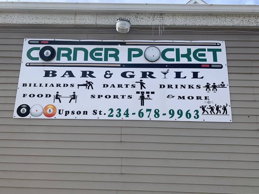 The Corner Pocket Bar | restaurant | 805 Upson St, Akron, OH 44305, USA | 2346789963 OR +1 234-678-9963