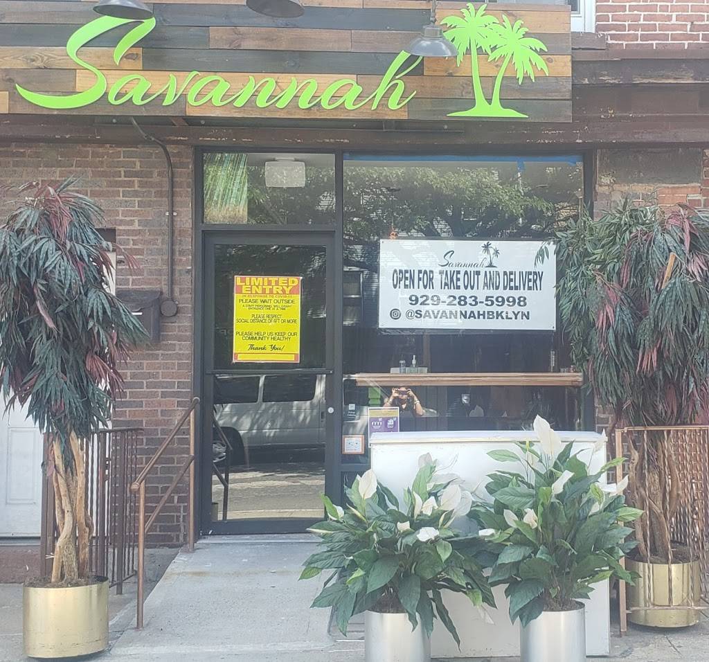 Savannah cafe | restaurant | 75 Utica Ave, Brooklyn, NY 11213, USA | 9292835998 OR +1 929-283-5998