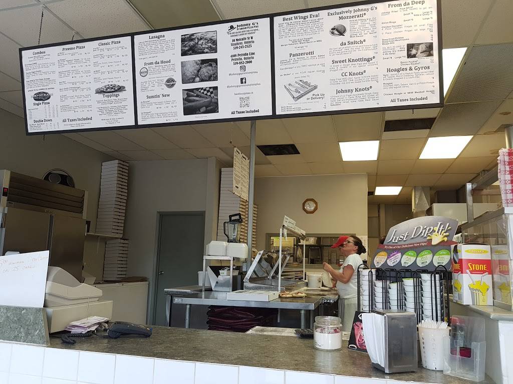 Johnny Gs Premium Pizza Plus | restaurant | 4108 Petrolia Line Unit #1, Petrolia, ON N0N 1R0, Canada | 5198822000 OR +1 519-882-2000