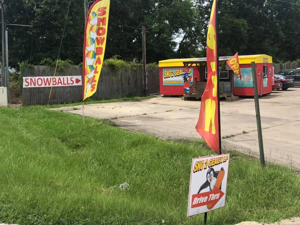 Sno 2 Geaux LP | restaurant | 8139 Vincent Rd, Denham Springs, LA 70726, USA | 2252666274 OR +1 225-266-6274