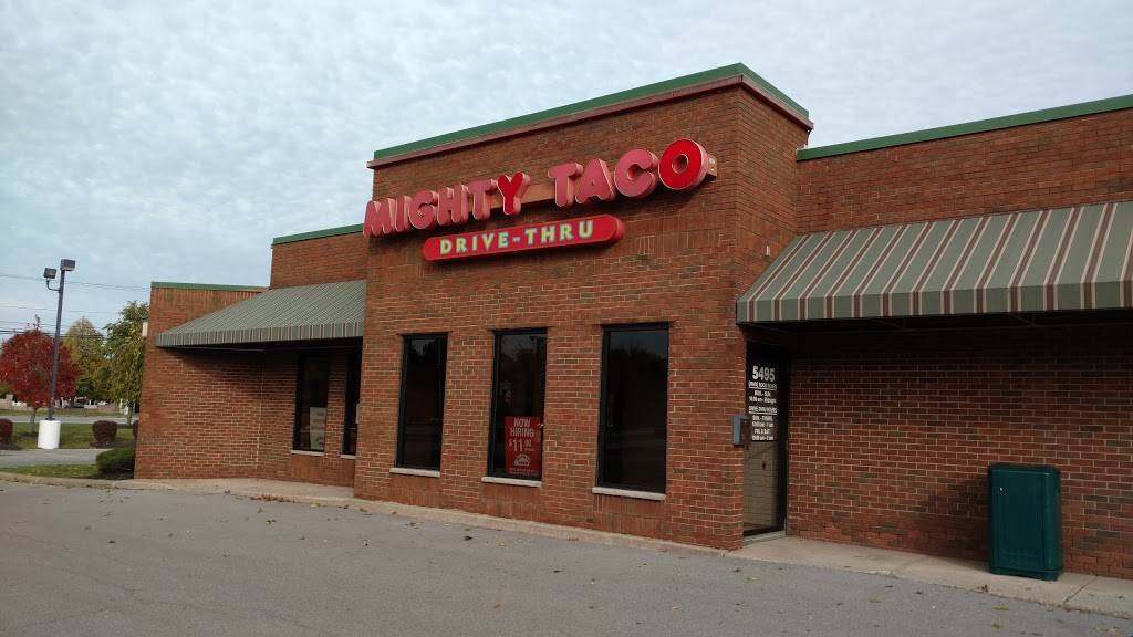 Mighty Taco | restaurant | 5495 Sheridan Dr, Buffalo, NY 14221, USA | 7165651954 OR +1 716-565-1954