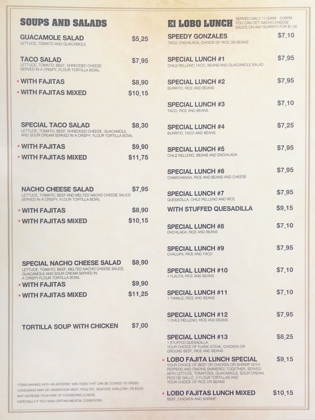 EL LOBO MEXICAN RESTAURANTE | restaurant | Duluth, GA 30097, USA | 6783731145 OR +1 678-373-1145