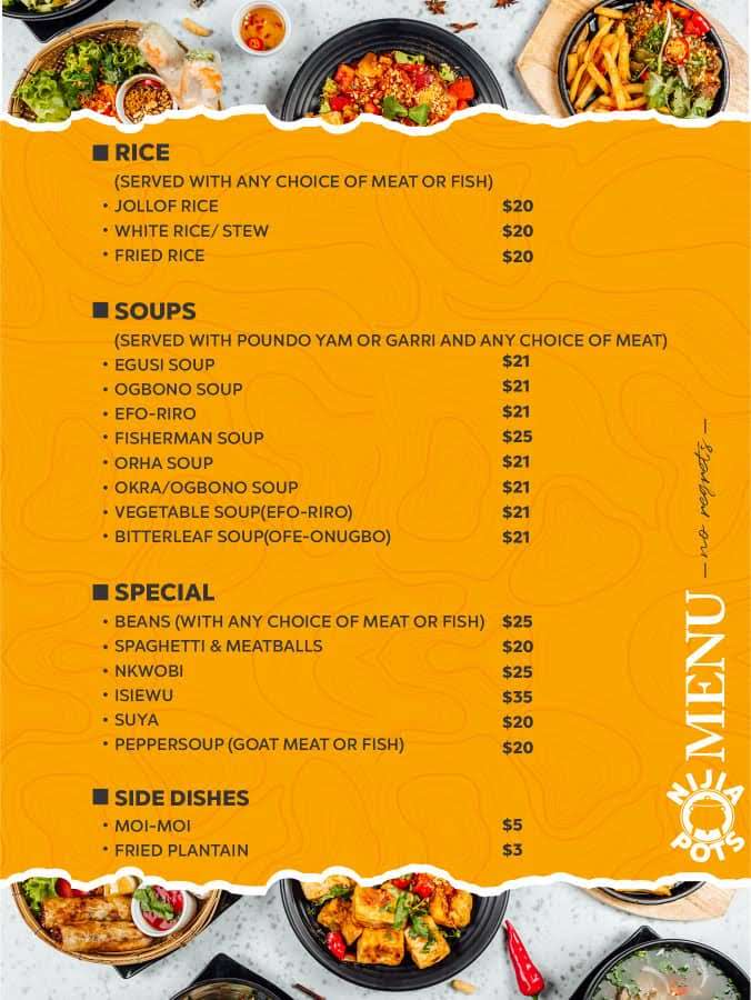 Nijia Pots | restaurant | 569 Ritchie Rd, Capitol Heights, MD 20743, USA | 2028768868 OR +1 202-876-8868